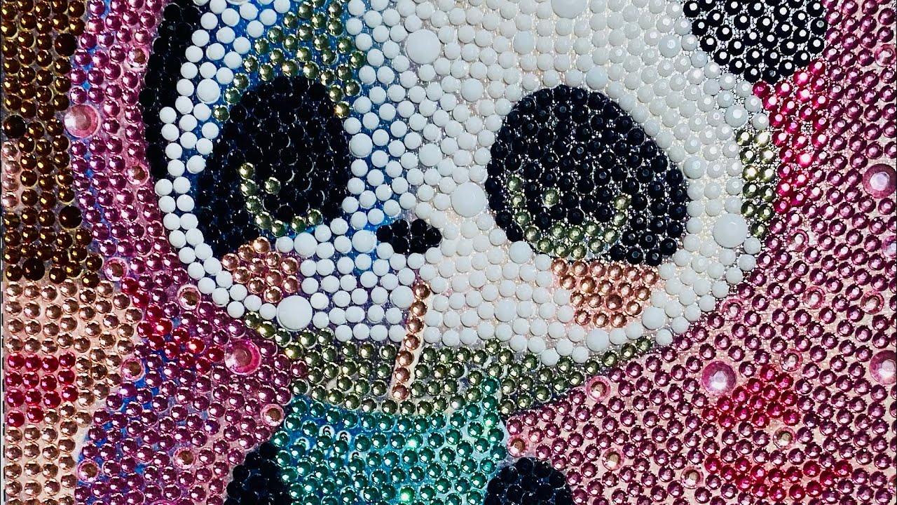 Seni Rupa Rhinestone DIAMOND ART VIDEO 153 (RHINESTONE EDITION) 🥰 - YouTube