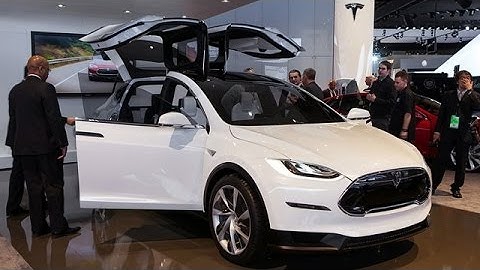 Tesla Model X Electric Crossover | Cars Unveiled in 2015