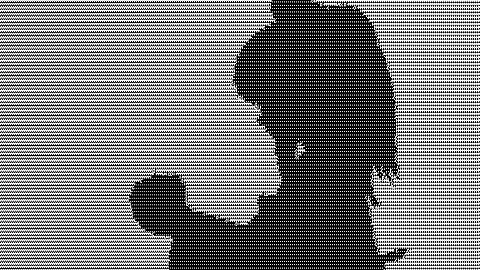 Bad Apple but in Python