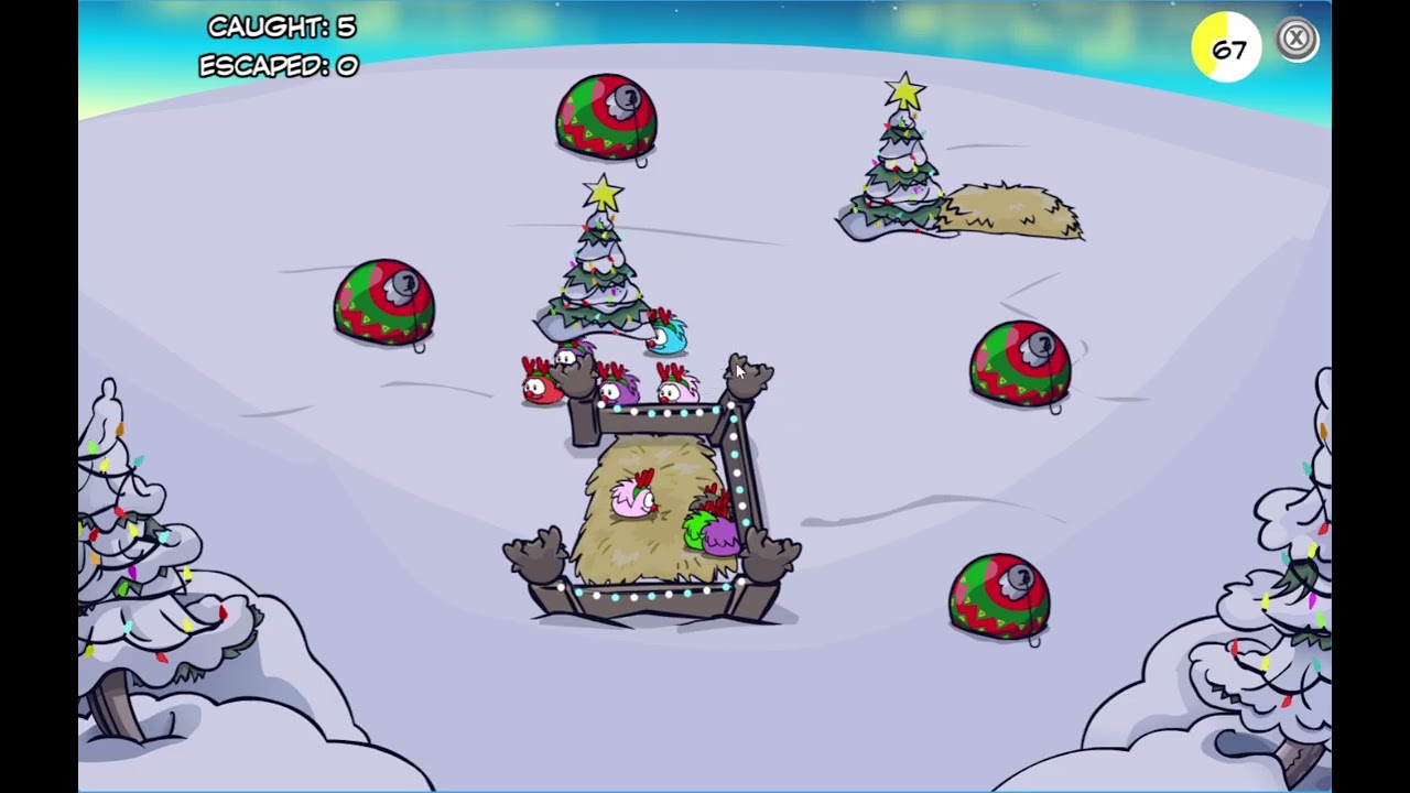 Club Penguin Zero - New Year event and Minigames