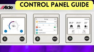 Alde Compact 3030 Combi Heater Control Panel Guide