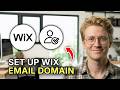How to Set Up Wix Email Domain - Step by Step 2026