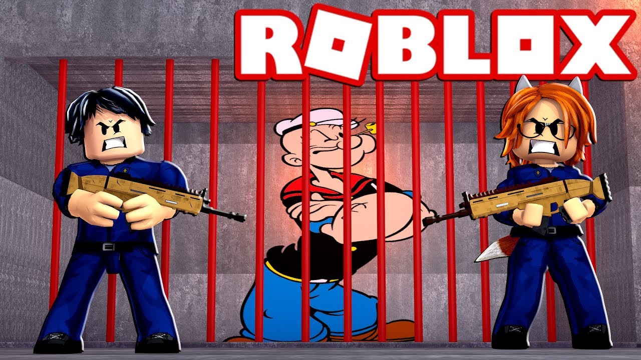Popeye Atrapado En La Prision De Mad City En Roblox Prison Escape Youtube - atrapada en la prision de roblox roblox escape the prison en