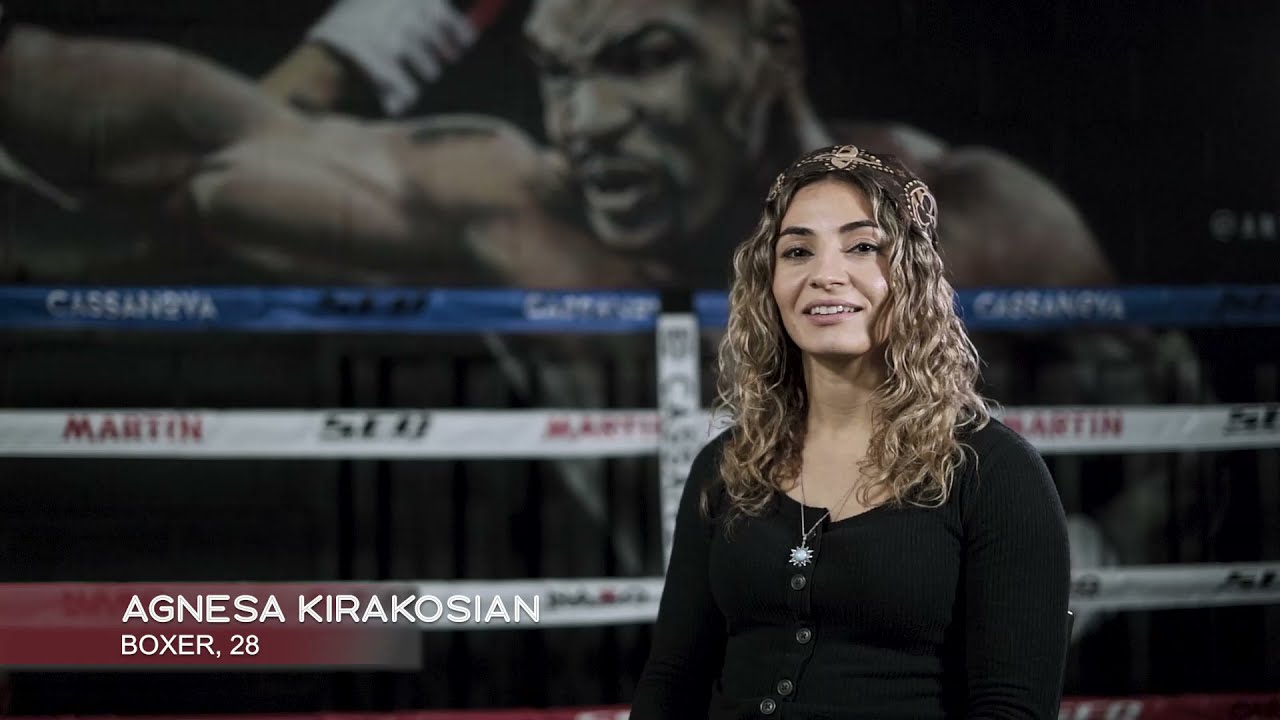 For The Love of Boxing, meet Agnesa Kirakosian a Professional Fighter -  YouTube