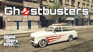 How To Make Ecto 1 From Ghostbusters On GTA 5 | Hana x Bana