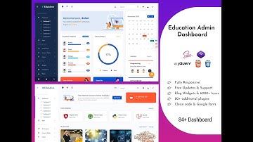 Education Dashboard Bootstrap 5 Admin Template with Responsive UI Kit