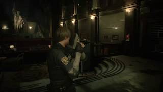 RESIDENT EVIL 2 "R.P.D. Demo" Nemesis Easter Egg