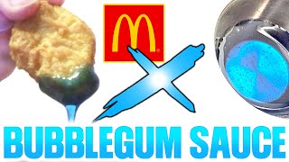 McDonalds Chicken McNuggets X Bubblegum Sauce ⚠️🔵