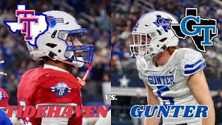 The Gunter Tigers Are Back to Back State Champs!!! 🥇🥇| Gunter vs Tidehaven Highlights 🎥