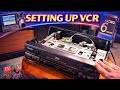 JVC VCR Setup &amp; VHS Tape Playback | Retro Tech Review