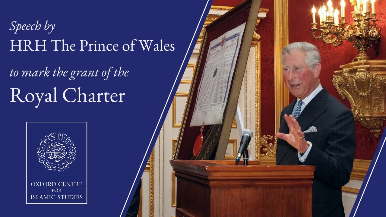 HM King Charles III gives speech to mark Royal Charter granted to Oxford Centre for Islamic Studies