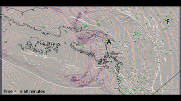 1964 Alaska earthquake (magnitude 9) computer simulation (high resolution)