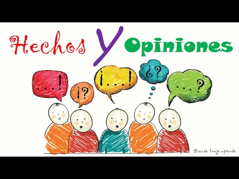Vídeo: Diferencia Entre Hechos Y Verdades