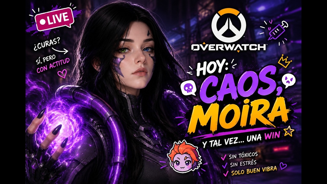 Ganaremos todas las partidas, pero si perdemos, era parte del plan  | Overwatch | Litzy Lee