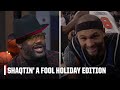 Shaqtin' A Fool Holiday Edition, Shaq-a-Claus &amp; Shaq's great honor on Christmas Day! 🌟 | NBA Tip-Off