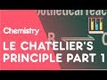 Le Chatelier's Principle and Equilibrium Dynamics