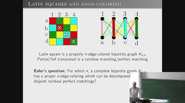 Benny Sudakov, Restricted subgraphs of edge-colored graphs and applications
