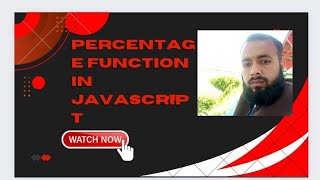 @how to create percentage function in JavaScript #progressive studies