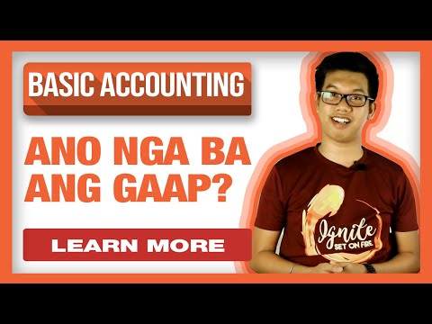 Video: Ano ang 5 prinsipyo ng GAAP?