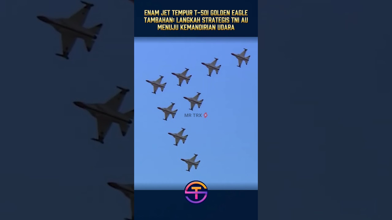 Enam Jet Tempur T-50i Golden Eagle Tambahan: Langkah Strategis TNI AU Menuju Kemandirian Udara