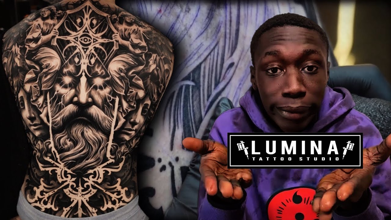 PERIHNYA SEPANJANG PROSES KARENA DETAIL TATTOO - GREEK MYTHOLOGY TATTOO