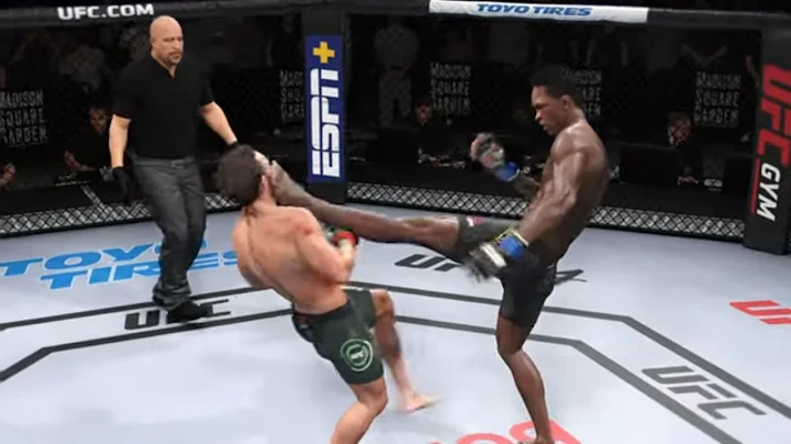 Israel Adesanya vs. Conor McGregor Full Fight - EA Sports UFC 4