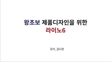 씨스꿀 라이노 왕기초인터넷강좌 전체강좌 1년 89,000원  cscul.com