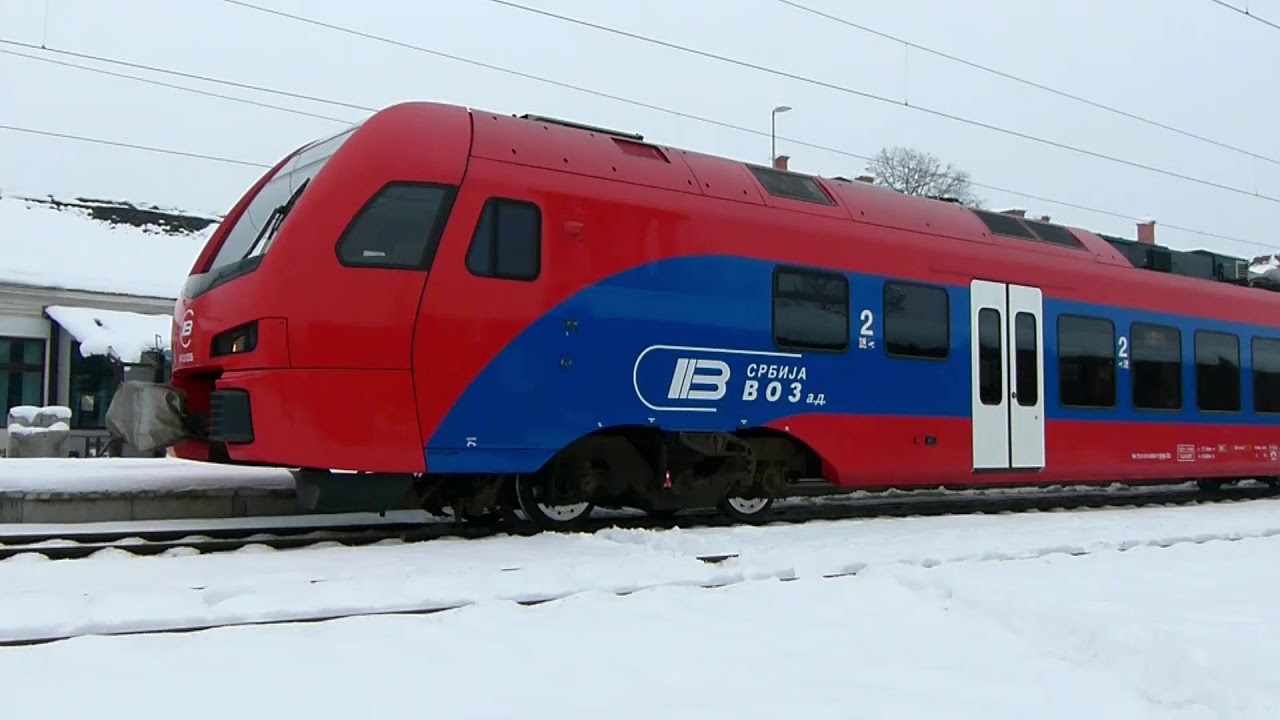 Sneg i vozovi, Lajkovac XII 2018. godine