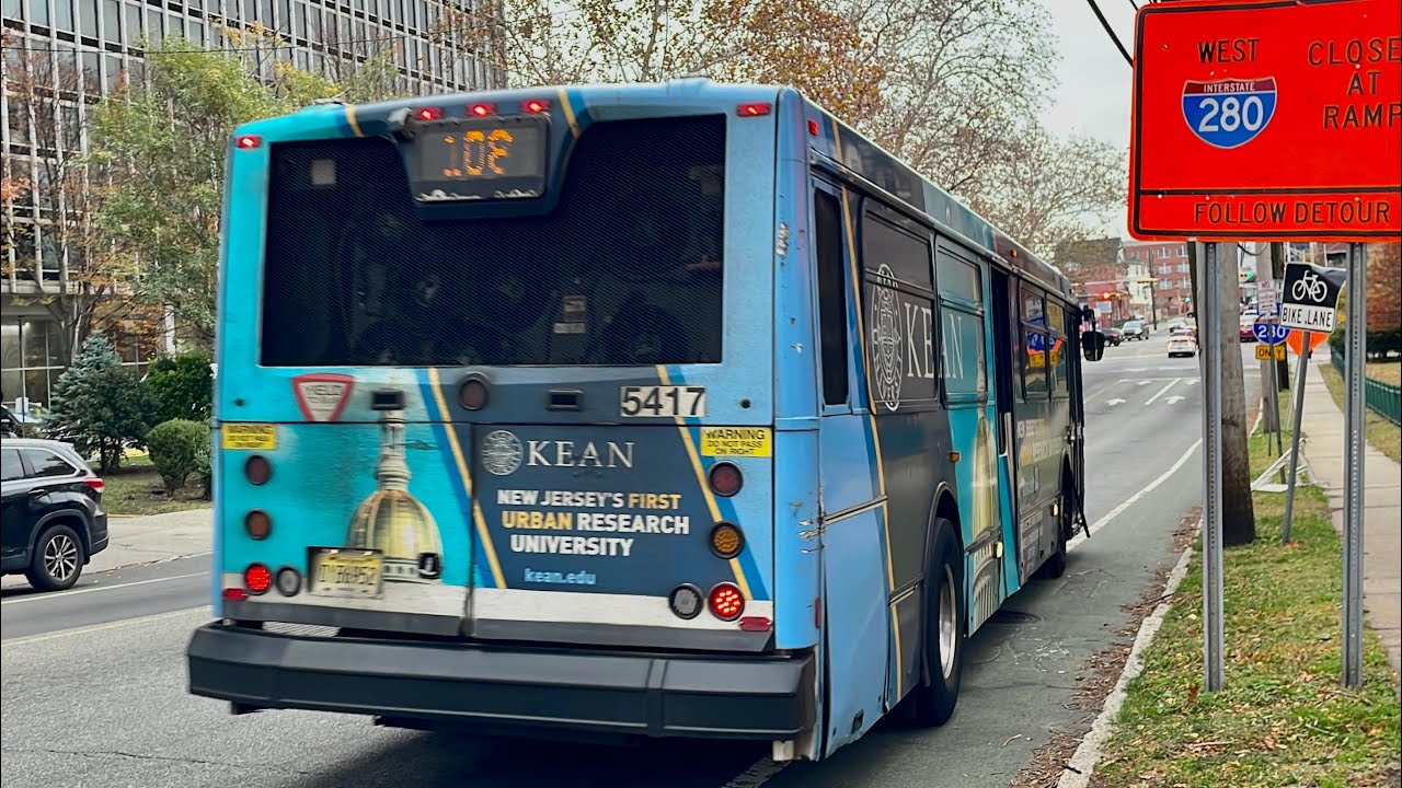 ᴴᴰ⁶⁰ Front POV: NJT Route 108 New York to Newark Full Ride onboard a ...