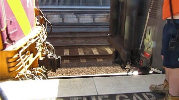 V/Line N-Class Coupling to Carriages
