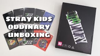 🔩 распаковка Альбома Stray Kids - ODDINARY (frankenstein limited ver.) | kpop album unboxing 🧪