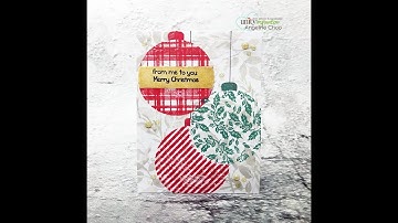 Unity Quick Tip: Hanging Ornament Trio Card