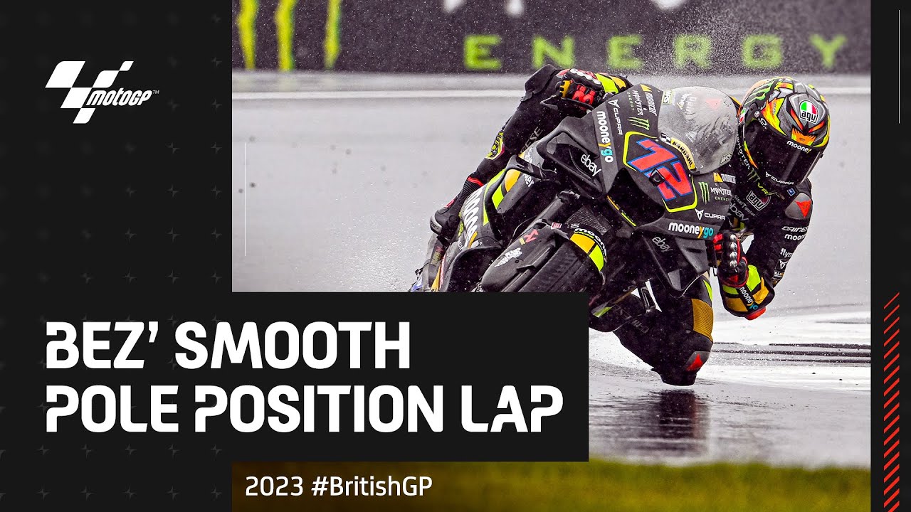 ⁣Marco Bezzecchi's smooth Silverstone pole position lap 😎 | 2023 #BritishGP