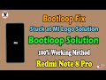 Redmi Note 8 Pro | Bootloop Fix Stuck at MI Logo | Unbrick Redmi Note 8 Pro | 100% Working Method |