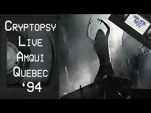 Cryptopsy Live in Amqui QC August 13 1994 FULL CONCERT