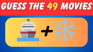 Guess The Movie By Emoji | 49 Movies Emoji 