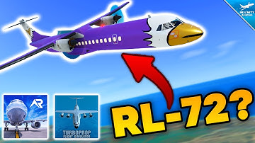 RL-72 In RFS?! - TFS Vs RFS ATR-72 Comparison | Turboprop Flight Sim & Real Flight Sim