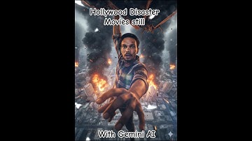 Hollywood Disaster Movies still frame with Gemini AI #disaster #actionmovies #viral #marvel #trend