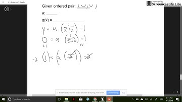 Section 8.1 - Graphing Simple Rational Functions (Part 3)