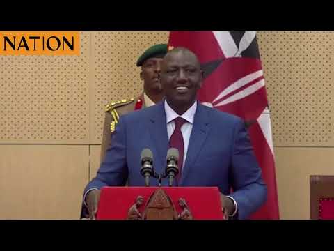 Light moments during President Ruto's address in Tanzania