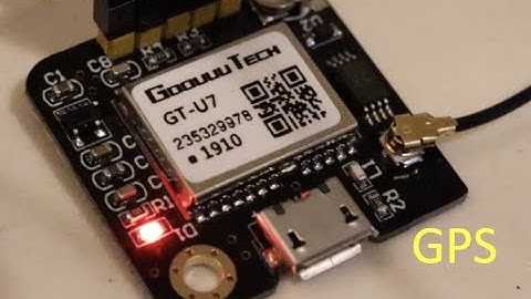 How to use the GT U7 GPS module