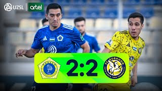: Superliga 17-tur. Xorazm - Surxon bahsida kiritilgan gollar va xavfli vaziyatlar (Highlights)