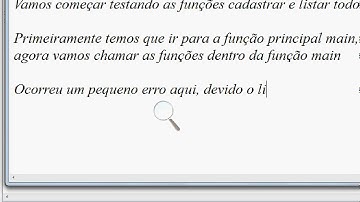 CRUD na Linguagem C Parte 7 - Testanto as funções cadastrar e exibir todos os alunos