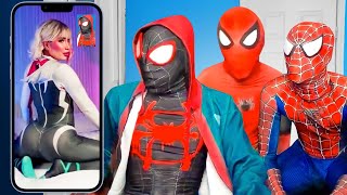 3 Spiderman's Fight Over Spider-Girl