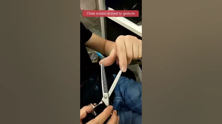 How to repair thinning or blending shears with the...