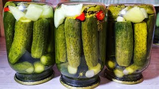 Каждый год ИХ делаю и ВСЕГДА МАЛО!Маринованные огурцы на зиму. Каждый год ИХ делаю и ВСЕГДА МАЛО!Маринованные огурцы на зиму.