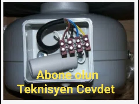 Monofaze Motor bağlantısı
