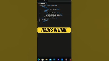 how to text italic in html  #htmlcss #html  #code #codewithalpha #alphamajesty #trending #shortvideo