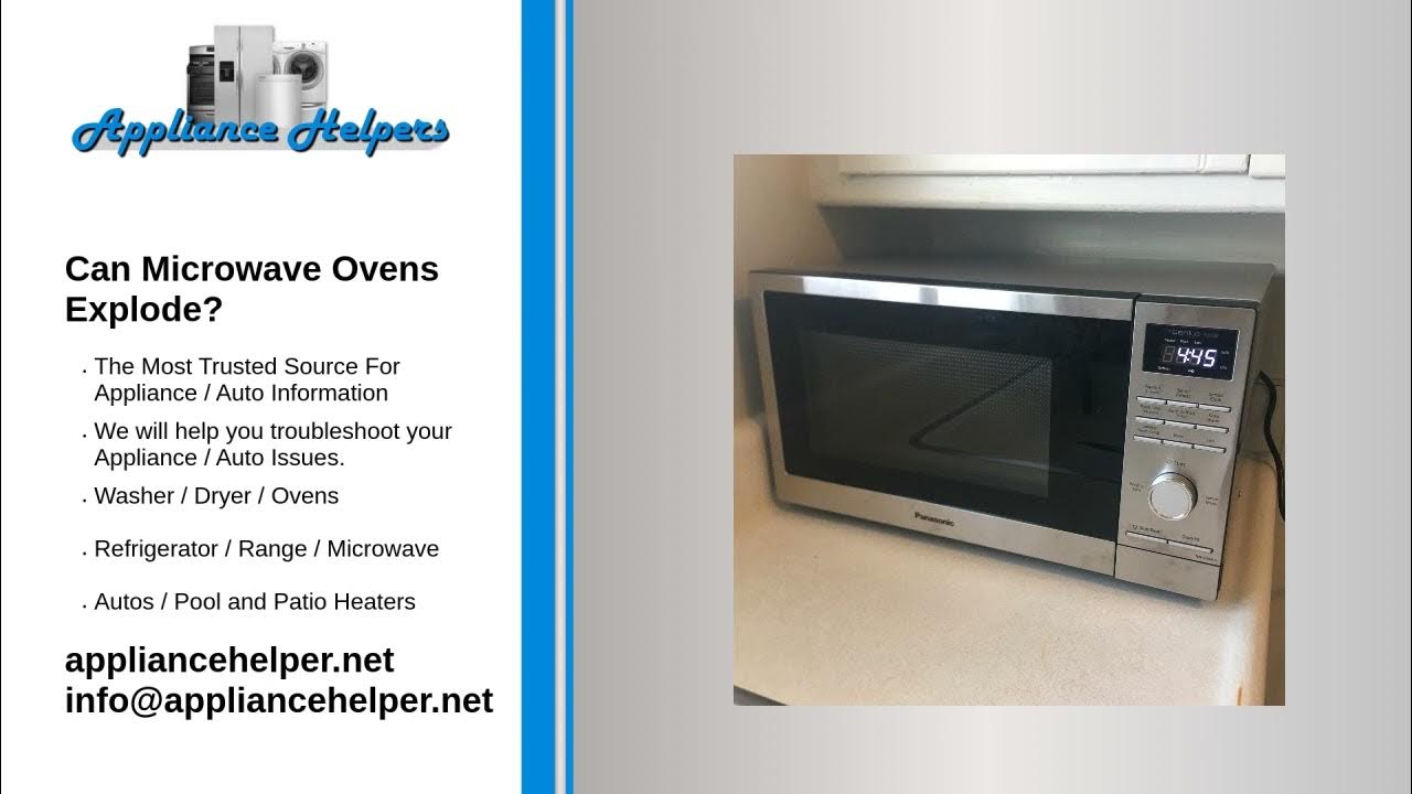 Can Microwave Ovens Explode? YouTube