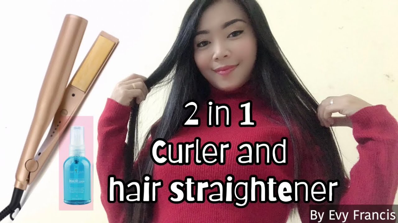 2in1 hair iron (straight and Curl) YouTube
